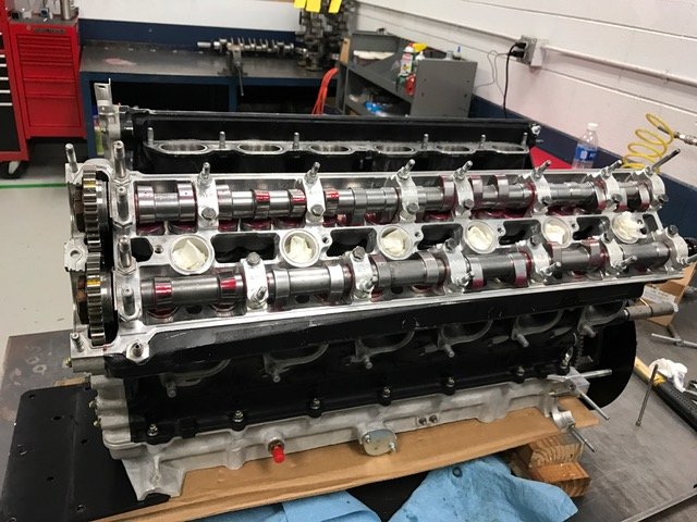 Ferrari engine being built by my engine builder